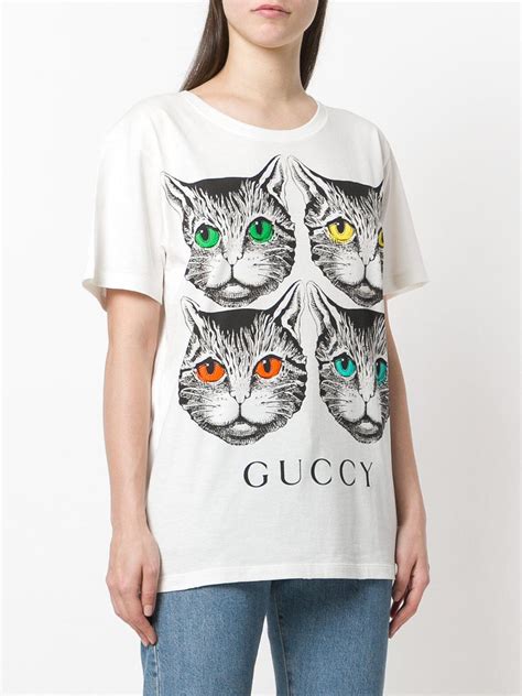 gucci cat print trouser